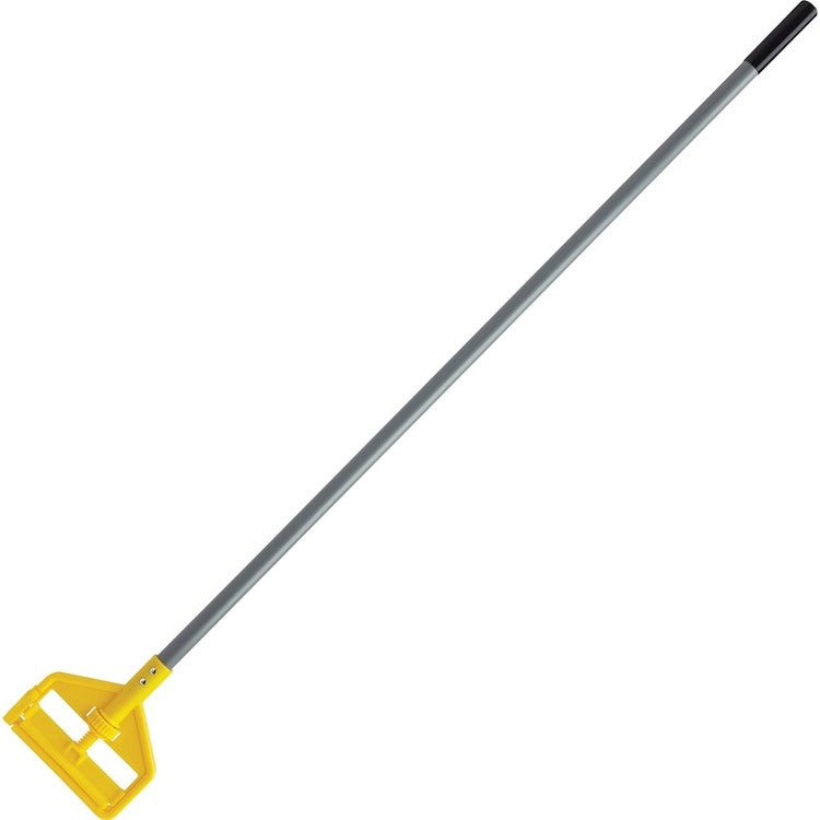 Rubbermaid Commercial Invader 54" Wet Mop Handle, 54" Length, Yellow, Fiberglass, 12/Carton (RCPH145CT) Case of 12