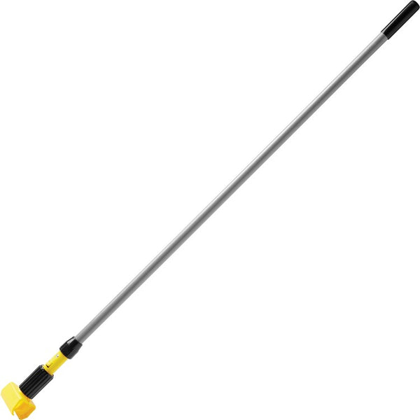 Rubbermaid Commercial Gripper 54" Fiberglass Mop Handle, 54" Length, Yellow, Fiberglass, 12/Carton