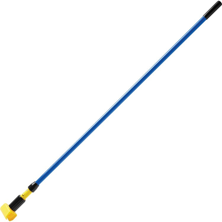 Rubbermaid Commercial Gripper 60" Fiberglass Mop Handle, 60" Length, Blue, Fiberglass, 12/Carton (RCPH246BLUCT) Case of 12