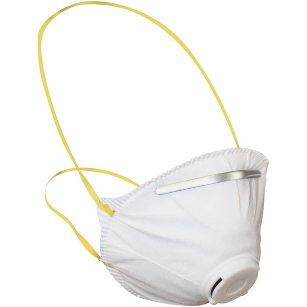 ProGuard Disposable Particulate Respirator with Exhalation Valve, White (PGD7314BCT) Case of 12