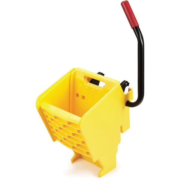 Rubbermaid Commercial WaveBrake Side Press Wringer - 13.4" x 15.8" Depth x 31.1", - 2 / Carton - Yellow - Steel (RCP2064915CT) Case of 2