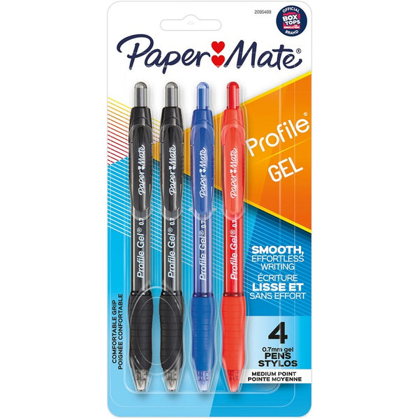 Paper Mate Profile Gel Pen (PAP2095469) Pack of 4