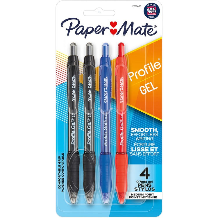 Paper Mate Profile Gel Pen (PAP2095469) Pack of 4