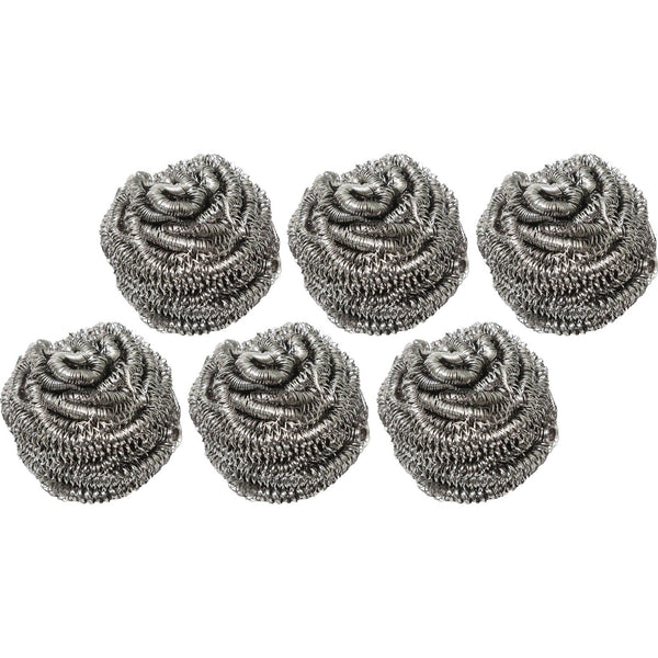 Genuine Joe Scrubber,F/Appliances,Stainless Steel,3"Diax1-3/4" ,72/Ct,Sr (GJO00059CT) Case of 6