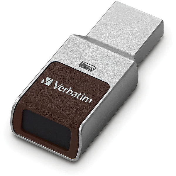 Verbatim 32GB FINGERPRINT SECURE USB 3.0 FLASH DRIVE SILVER (VER70367)