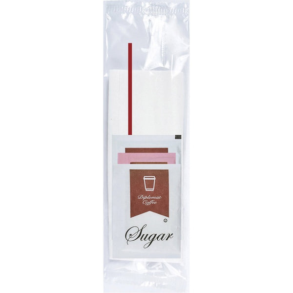 Diplomat Coffee Condiment Kit - 500 / Carton (CFPCCK111011C50) Case of 500