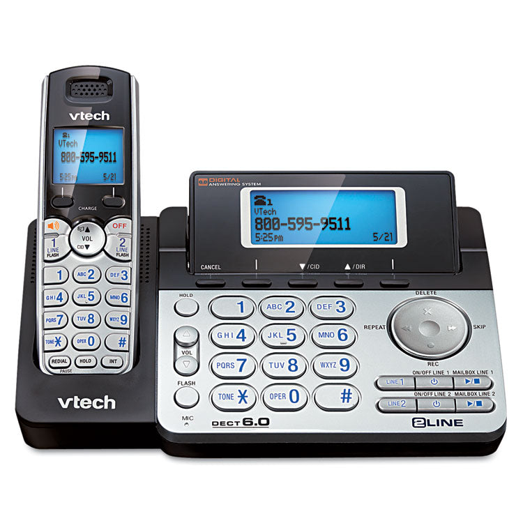 Vtech® Two-Line Expandable Cordless Phone with Answering System (VTEDS6151)