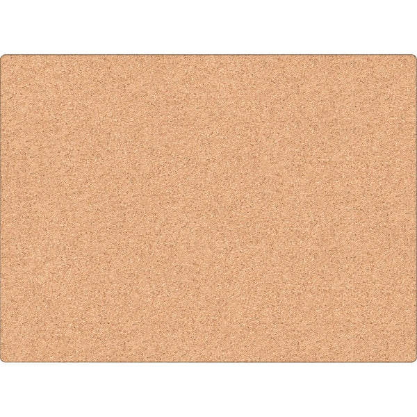 U Brands Cork Canvas Bulletin Board, Natural Cork Surface, Self-healing, Durable, Mounting System, Tackable, Frameless, 18" x 24" (UBR2873U0001) Each