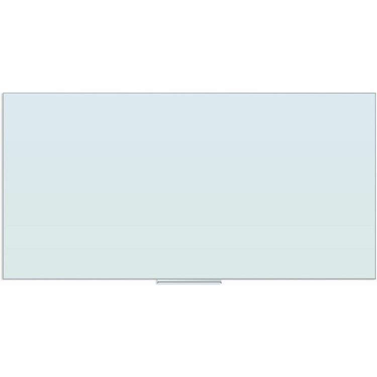 U Brands Floating Glass Dry Erase Board - 35" (2.9 ft) Width x 70" (5.8 ft) Height (UBR2779U0001) Each