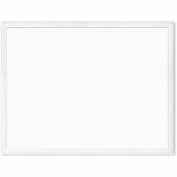 U Brands Magnetic Dry Erase Board - 30" (2.5 ft) Width x 40" (3.3 ft) Height - White Painted Steel Surface - White Wood Frame (UBR2915U0001) Each