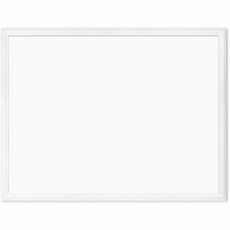 U Brands Magnetic Dry Erase Board - 30" (2.5 ft) Width x 40" (3.3 ft) Height - White Painted Steel Surface - White Wood Frame (UBR2915U0001) Each