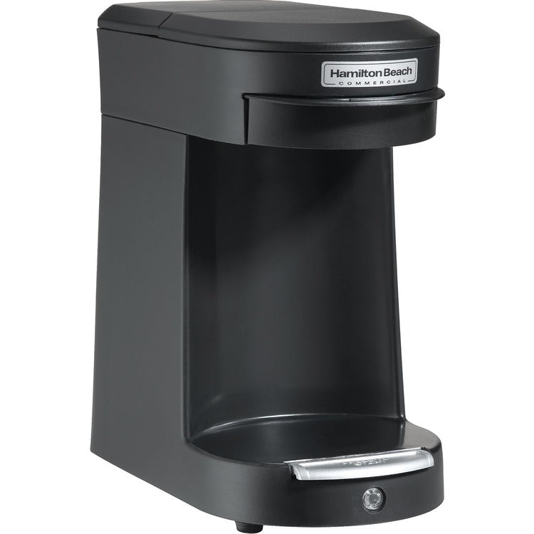 Hamilton Beach Coffee Brewer, Single-Serve, F/ 8 Oz. Cup, 500W, Black (CFPCOFFMK1HB) Each