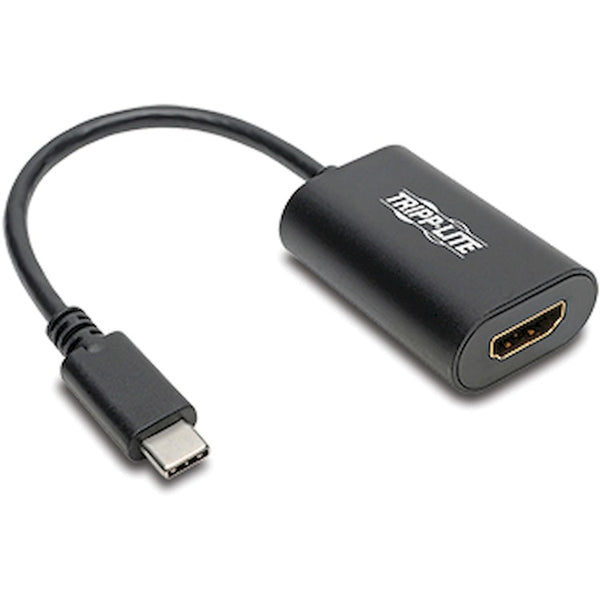 Tripp Lite by Eaton Adapter, Usb-C To Hdmi 4K, 60 Hz, 1-4/5"Wx1-1/10"Lx3/5"H, Bk (TRPU44406NHD4K6) Each