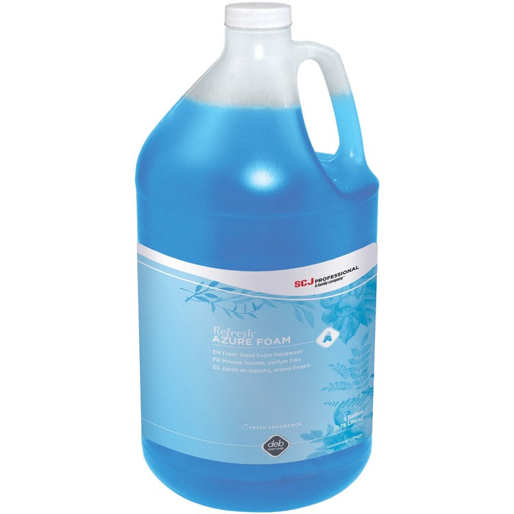 SC Johnson Hand Soap, Foam, Fresh Apple, 1 Gallon, Blue (SJN51105) Each