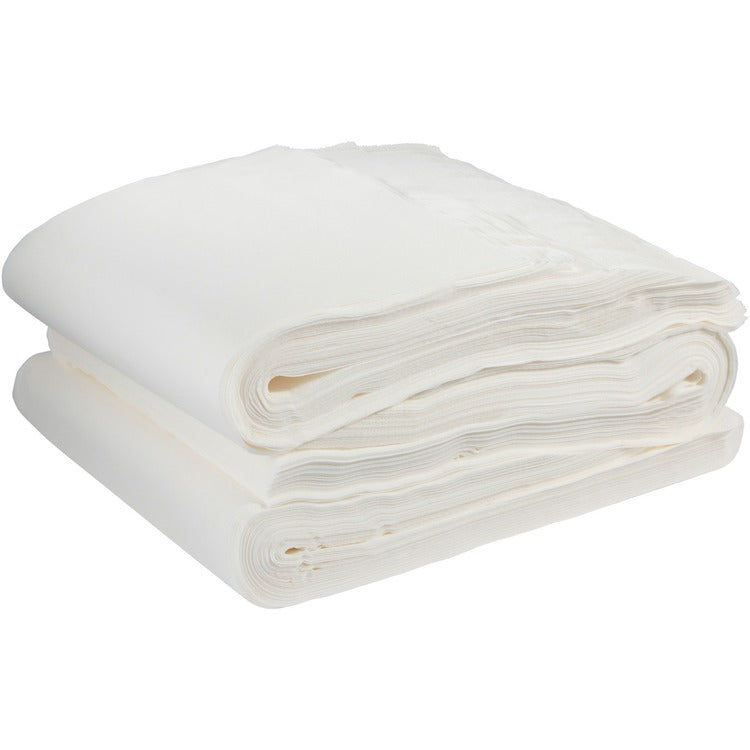 Pacific Blue Select A300 Disposable Care Bath Towels, 1/2 Fold, 19.50" x 39", White, 200/Carton (GPC80540) Case of 200