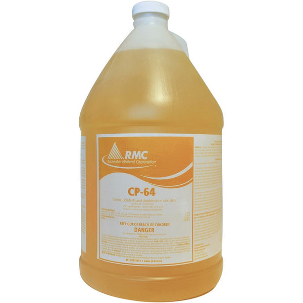 RMC Disinfectant/Cleaner, Cp-64, F/Hospitals, 1 Gal, Yellow (RCM11983227) Each