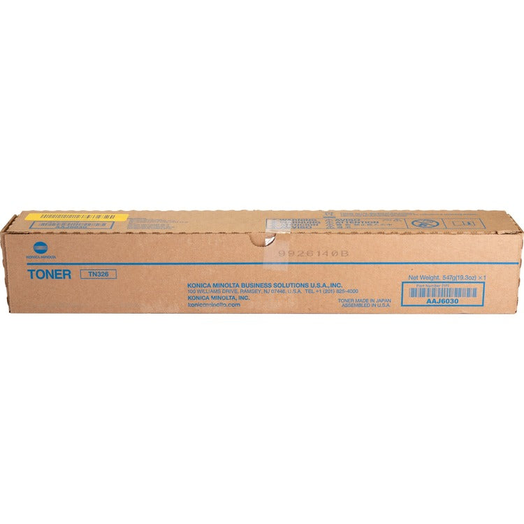 Konica Minolta Original Toner Cartridge, Black, Laser, 25000 Pages (KNMTN326) Each