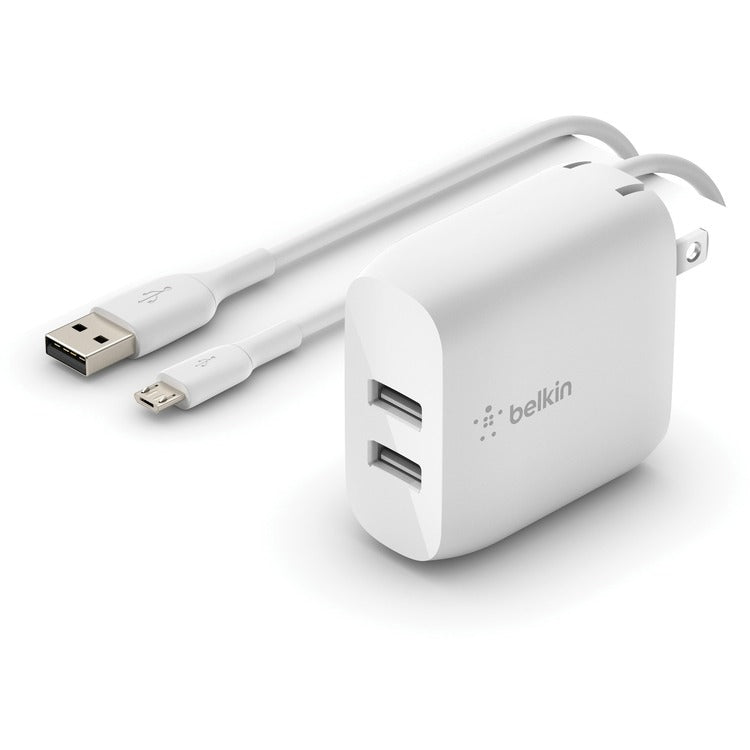 Belkin BOOST&uarr;CHARGE AC Adapter - 1 Pack - 4.80 A Output (BLKWCE002DQ1MWH) Each