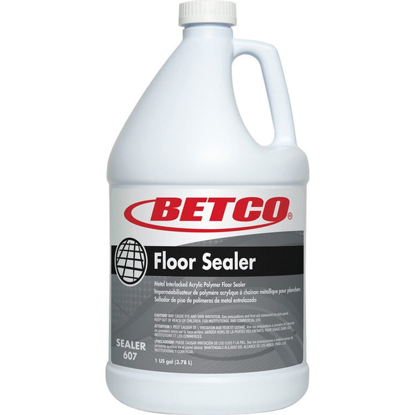 Betco Floor Sealer - Ready-To-Use Liquid - 128 fl oz (4 quart) - 128 oz (8 lb) - 1 Each - White (BET6070400) Each