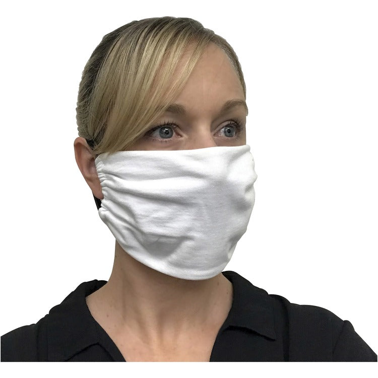 IFB Solutions Elastic Ear Loops Face Mask, White - 50 / Pack (NCW23110009) Each