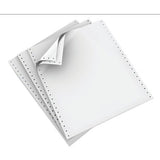 Domtar Continuous Paper, 9 1/2" x 11", White, 1700/Carton (DMR951522) Case of 1700
