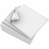 Domtar Continuous Paper, 9 1/2" x 11", White, 1700/Carton (DMR951522) Case of 1700
