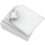 Domtar Continuous Paper, 9 1/2" x 11", White, 1700/Carton (DMR951522) Case of 1700