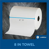 enMotion 1-Ply Paper Towel Rolls, EPA, 8-1/4" x 550', 1 3/4" Core, 6/Carton (GPC89730) Case of 6