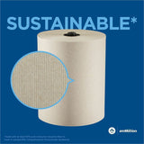 enMotion Flex Recycled Paper Towel Rolls, 550 Sheets/Roll, Brown, 6/Carton (GPC89740) Case of 6