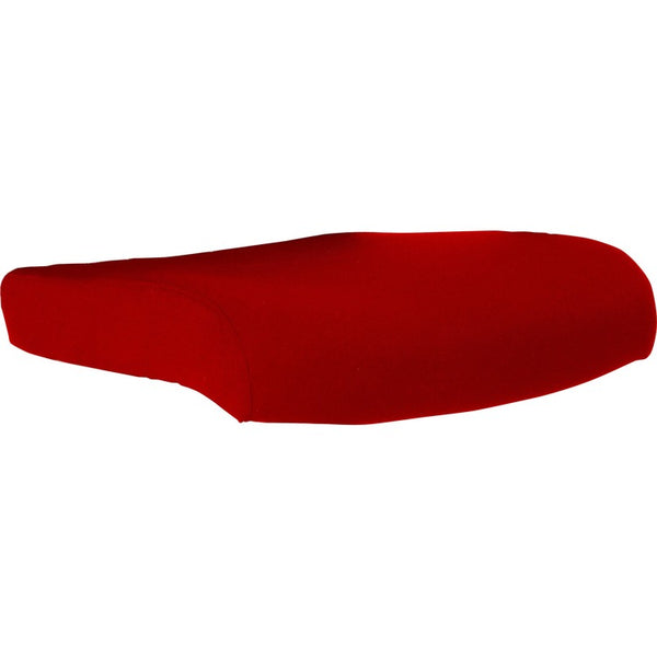 Lorell Mesh Seat Cover, 19" Length x 19" Width, Polyester Mesh, Red, 1 Each (LLR00591)