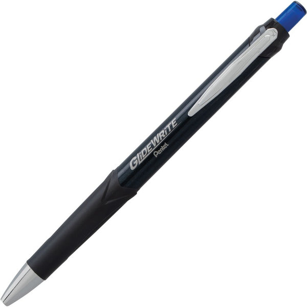 Pentel Pen, Ballpoint, 1.0mm Tip, 1/2"Wx3/5"Lx5-9/10"H, 12/DZ, BE (PENBX930AC)