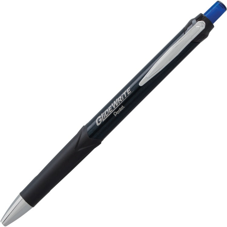 Pentel Pen, Ballpoint, 1.0mm Tip, 1/2"Wx3/5"Lx5-9/10"H, 12/DZ, BE (PENBX930AC) Dozen