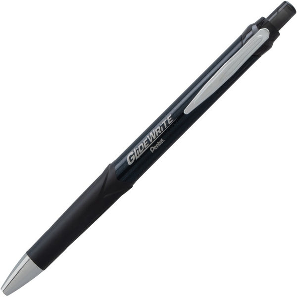 Pentel Pen, Ballpoint, 1.0mm Tip, 1/2"Wx3/5"Lx5-9/10"H, 12/DZ, BK (PENBX930AA)