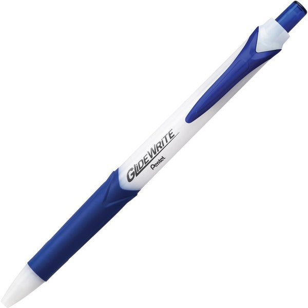 Pentel Pen, Ballpoint, 1.0mm Tip, 1/2"Wx3/5"Lx5-9/10"H, 12/PK, BE (PENBX910CSW2)