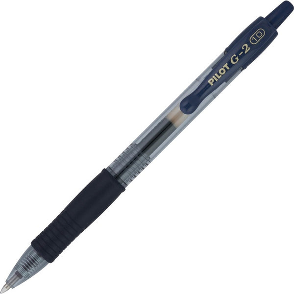 G2 Pen, Gel, 1.0mm Point, 3/5"Wx3/5"Lx5-3/4"H, 12/DZ, Navy (PIL15125) Dozen