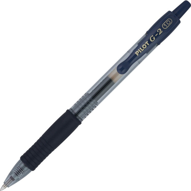 G2 Pen, Gel, 1.0mm Point, 3/5"Wx3/5"Lx5-3/4"H, 12/DZ, Navy (PIL15125) Dozen