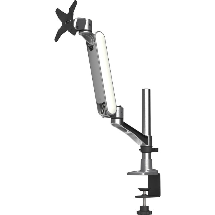 Kantek Monitor Arm, Single, Adjustable, Silver (KTKMA310) Each