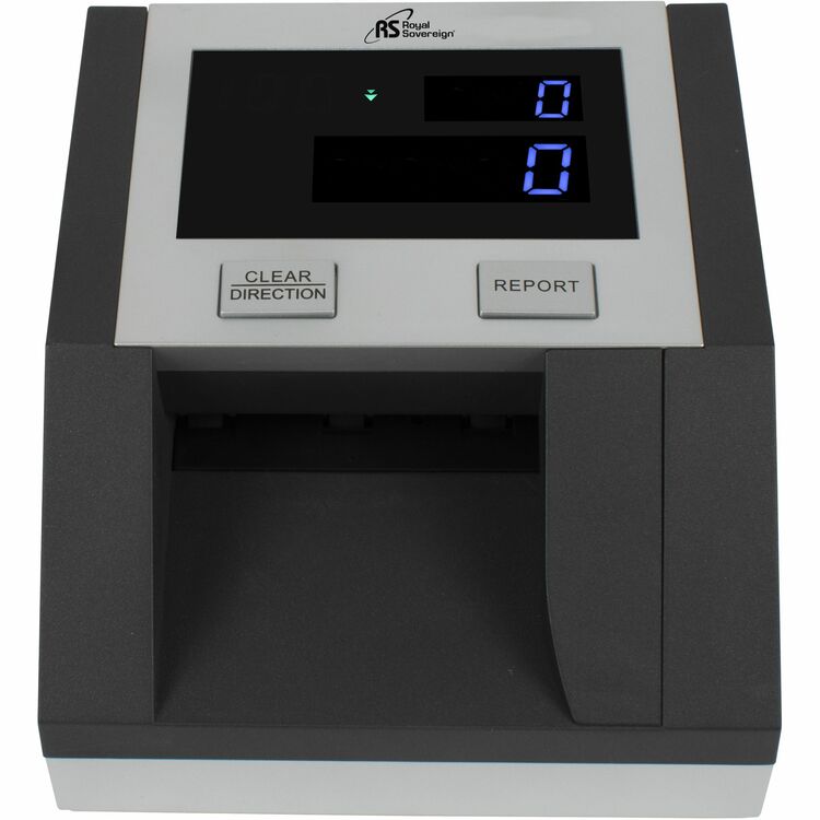 Royal Sovereign Counterfeit Detector, Bank Grade, 5-3/5"Wx5"Lx3"H, Black (RSIRCDBG1) Each
