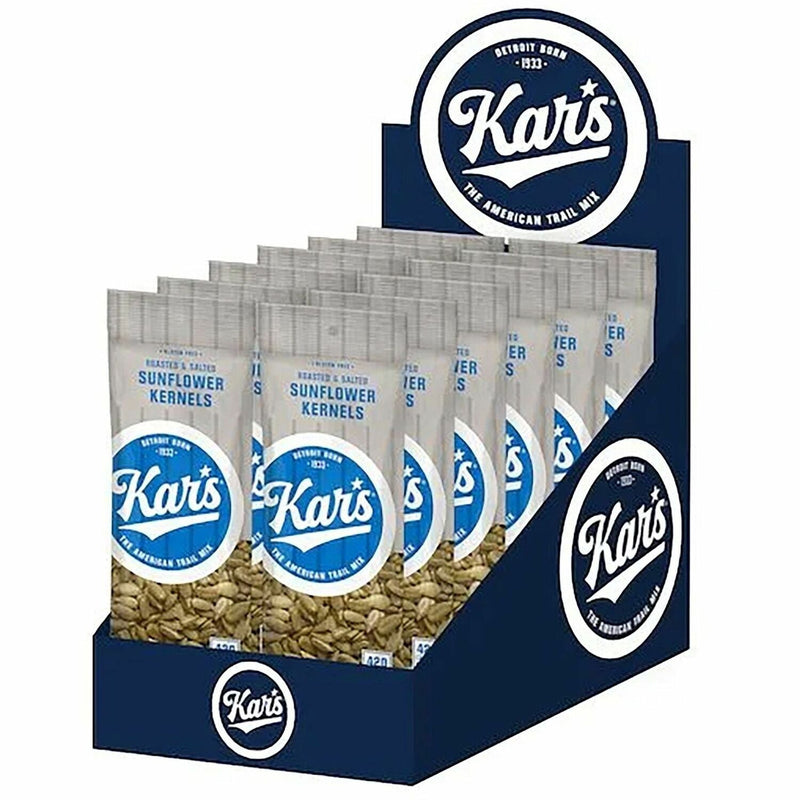 Kar's Sunflower Kernels, Roasted and Salted, 2.5 oz, 12 BG/BX, AST (KARSN08235) Box of 12