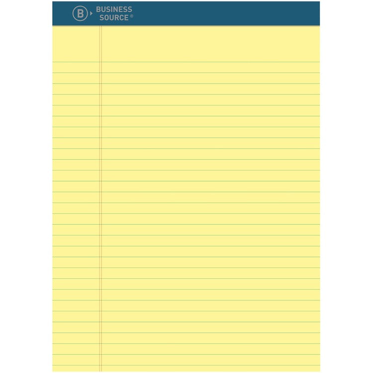 Business Source Writing Pad, Premium, 8-1/2"Wx11-4/5"Lx2-1/2"H, 12/DZ, CA (BSN03108) Dozen