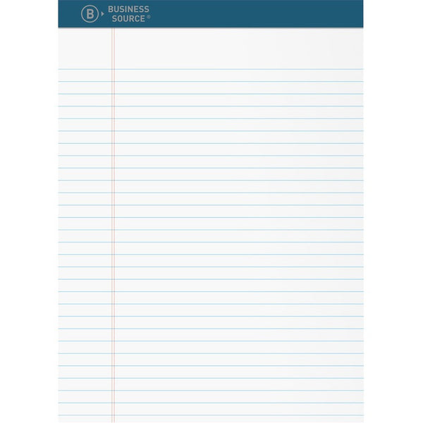 Business Source Writing Pad, Premium, 8-1/2"Wx11-4/5"Lx2-1/2"H, 12/DZ, WE (BSN03107) Dozen