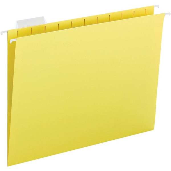 Business Source File Folder, Hanging, 10-1/5"x13-3/10"x2-3/10" , 25/BX, YW (BSN03177) Box of 25