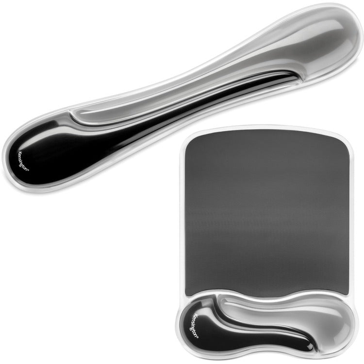 Kensington Mousepad and Wrist Rest, Gel, 11-2/5"Wx17-7/10"Lx1-7/10"H,GY (KMW52500) Each