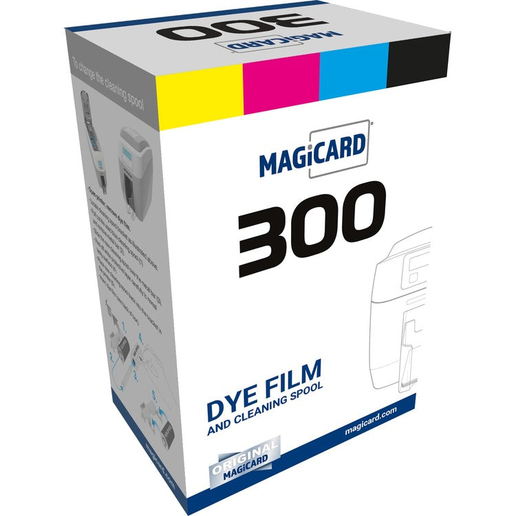 SICURIX 300 Dual YMCKO/2 Printer Ribbon, Black/Cyan/Magenta/Yellow (SRXMC300YMCKO2) Each