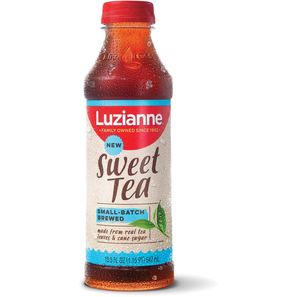 Luzianne Tea, Sweet, 18.5 oz, 2-7/10"Wx2-7/10"Lx8-1/2"H, 12/CT, Brown (NCF36121) Case of 12