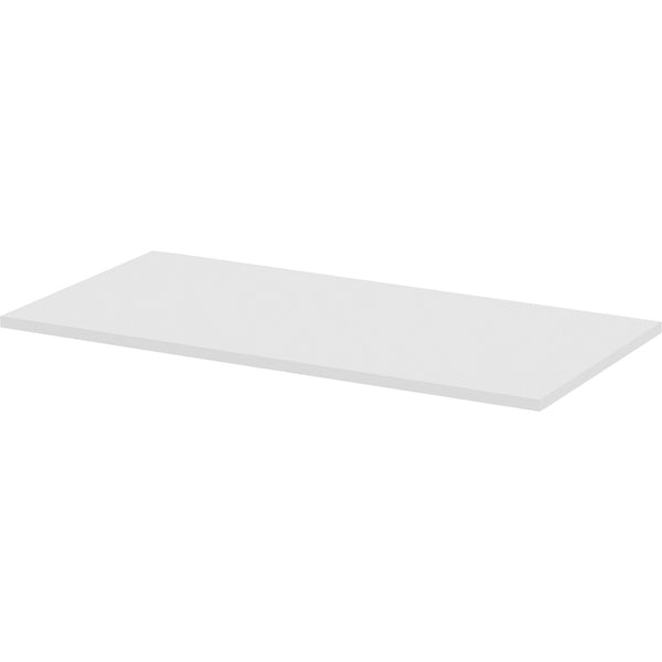 Lorell Width-Adjustable Training Table Top, White Rectangle Top, 48" x 24"x 1" Table Top Thickness, Assembly Required (LLR62593)