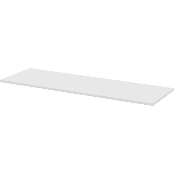 Lorell Width-Adjustable Training Table Top, White Rectangle Top, 72" x 24"x 1" Table Top Thickness, Assembly Required (LLR62597)