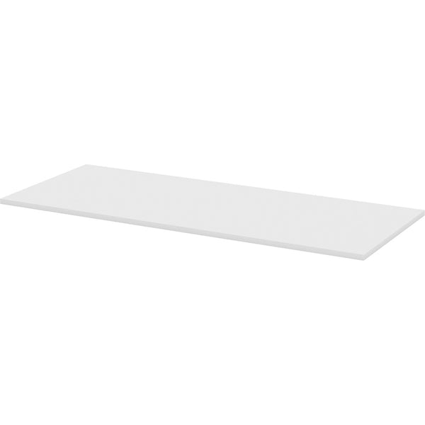 Lorell Width-Adjustable Training Table Top, White Rectangle Top, 72" x 30"x 1" Table Top Thickness, Assembly Required (LLR62559)
