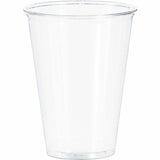 Solo Ultra Clear 10 oz Cold Cups, 10 fl oz, Plastic, Polyethylene Terephthalate (PET), 50/Pack, 20/Carton (SCCTP10D) Case of 1000