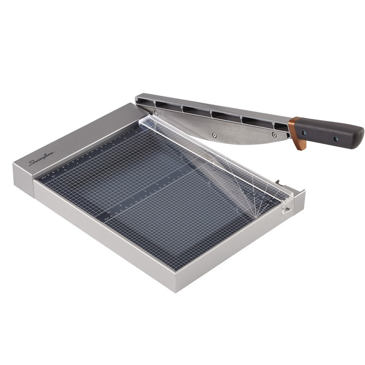 Swingline Trimmer, Guillotine, 25 Sheet Capacity, 12" Cut Length, SR (SWI10005) Each